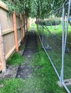 Rubber Grass Mats Walkway