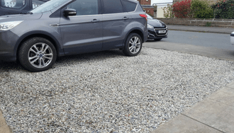 X-Grid Gravel Driveway