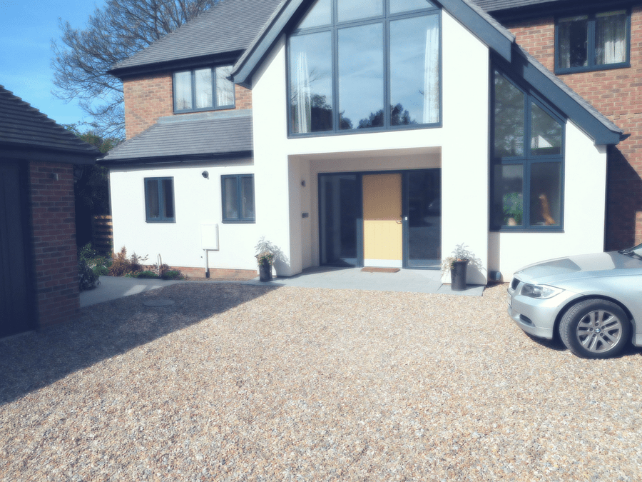 Wheelchair Friendly X-Grid Gravel Driveway Featured Image