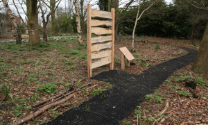 Hill Holt Wood Rubber Grass Mats Extra 2