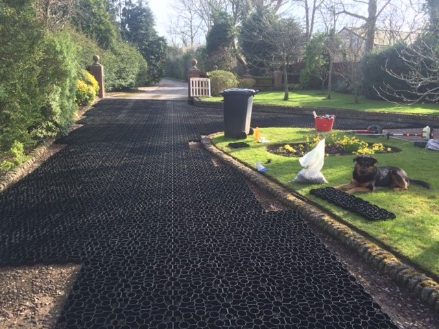 Porous Paving Car Park