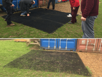 Versatile Rubber Grass Mats Peter Burford