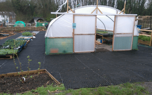 St Werburghs City Farm Rubber Grass Mats Work