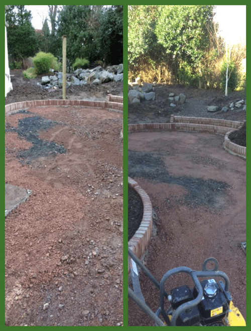 X-Grid Garden Paving Project