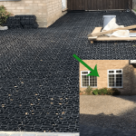 Black X-Grid Gravel Driveway Featured Image
