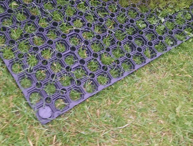 Grass Mats By Climbing Frame Slide Swings Project