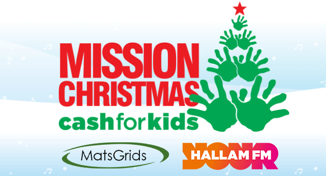 MatsGrids Hallam FM Mission Christmas Cash For Kids