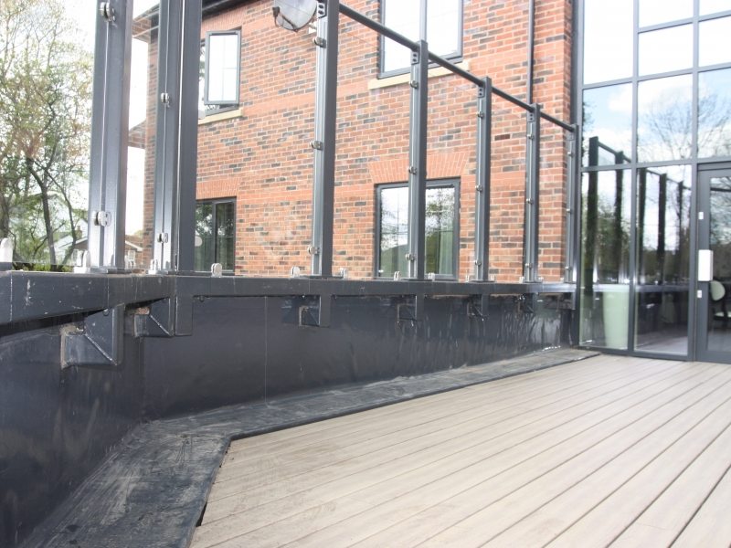 Anteak Oak Deck Plastic Decking Boards 3