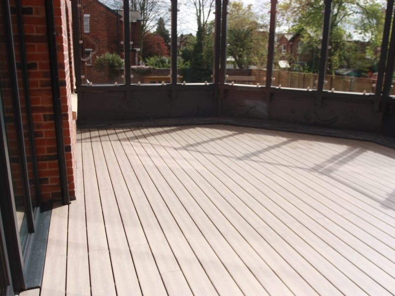 Anteak Oak Deck Plastic Decking Boards 6