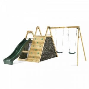 Climbing Pyramid With Swings - PlumPlay