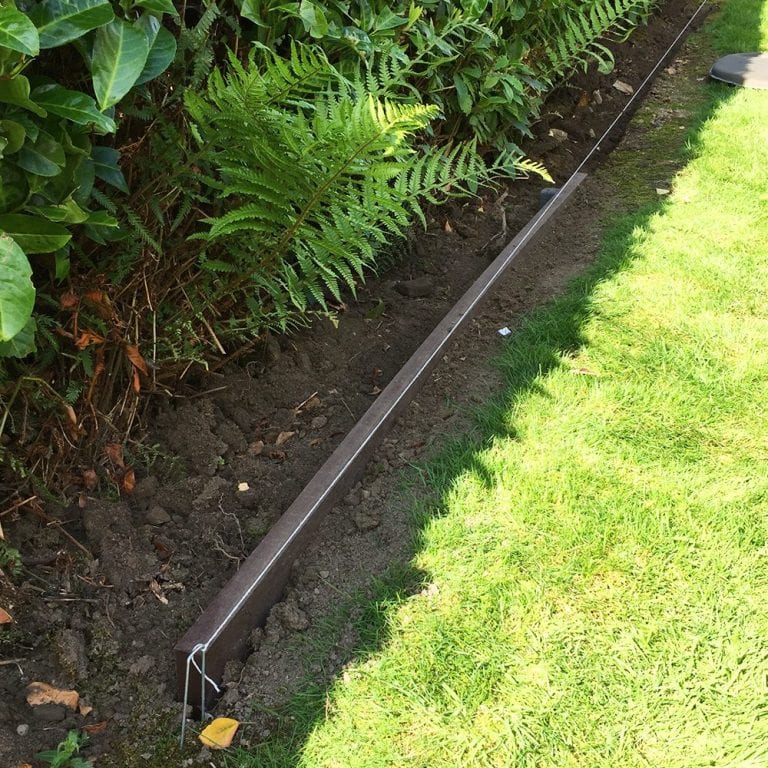 Lawn Edging Plank Installation Case Study: Project