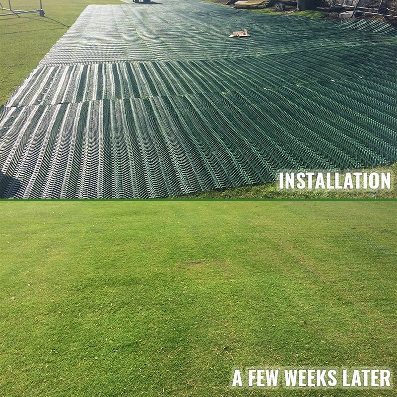The Grange Sports Club – Large TurfMesh Installation Case Study: Before and After