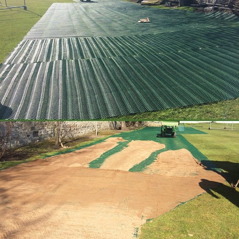 The Grange Sports Club – Large TurfMesh Installation: The Project