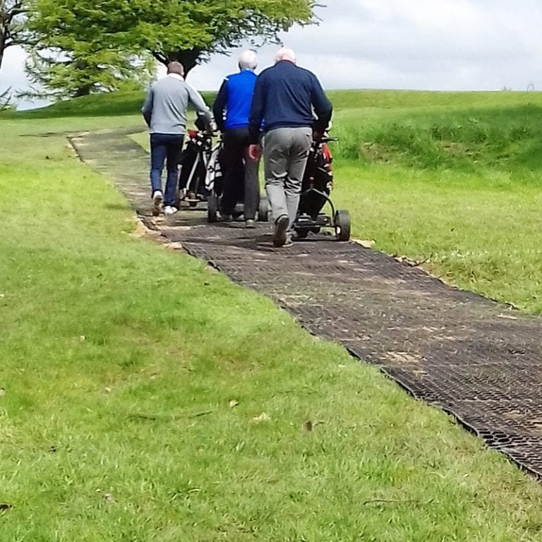 Grass Mats Used To Create Paths At Lancaster Golf Club: conclusion