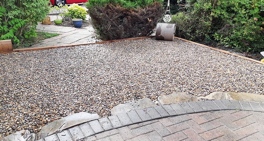 20m2 X-Grid® Gravel Driveway Extension - Customer Case Study - Featured Image