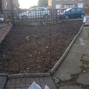 Steep Front Garden Transformed Into A 30m² X-Grid® Gravel Driveway