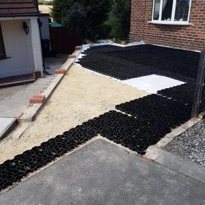 Creating The X-Grid® Gravel Driveway