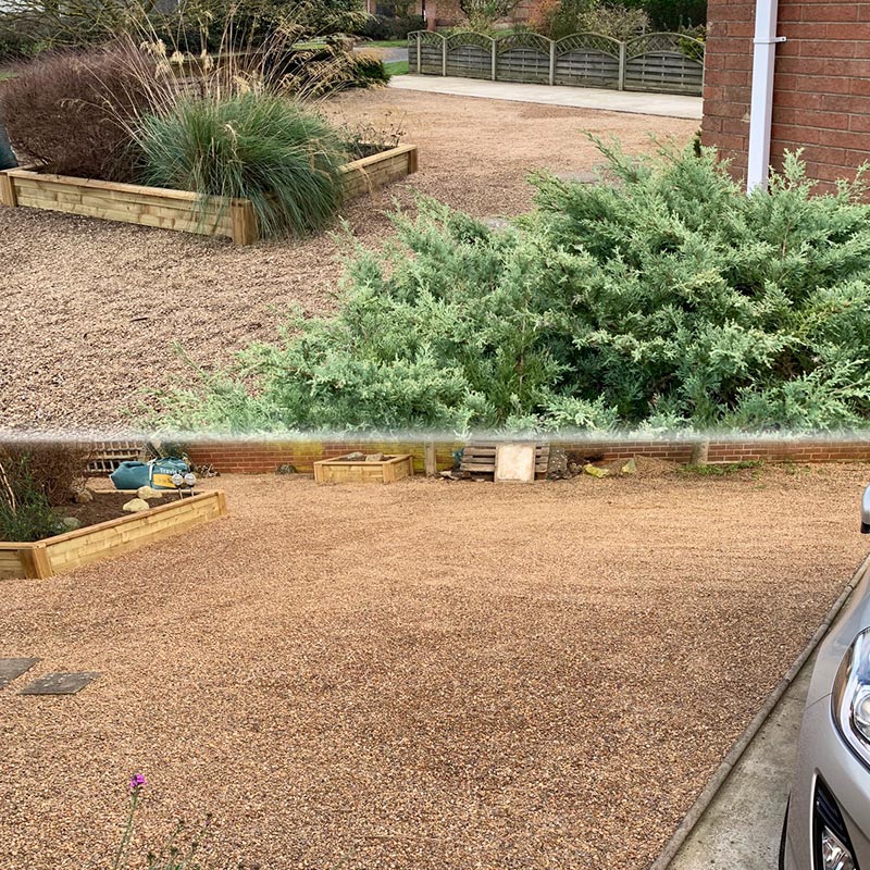 Gravel Driveway Created Using 33m2 of Green X-Grid - Conclusion