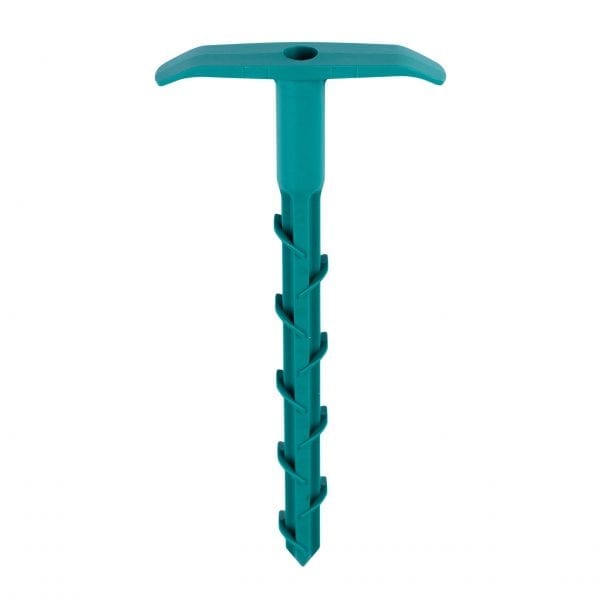 Anti-Pull 160mm Anchor Peg Green Plastic