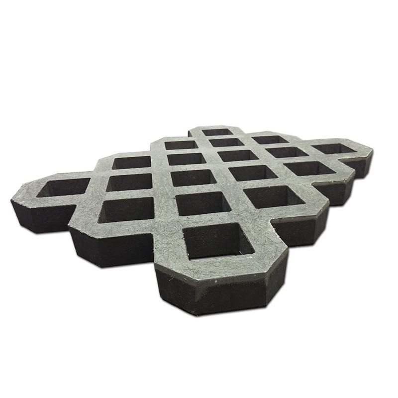 Medium Duty Grass Pavers for HGV roads and parking surfaces.