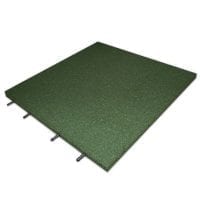 4 Qty Rubber Roof Tiles - Green