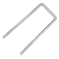 U Pins 6 dia x 180 Long Galv Steel
